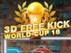 Permainan 3D Free Kick World Cup 2018 secara online