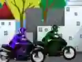 Permainan Bike Racing Math Integers secara online
