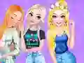 Permainan Princesses and Pets Matching Outfits secara online