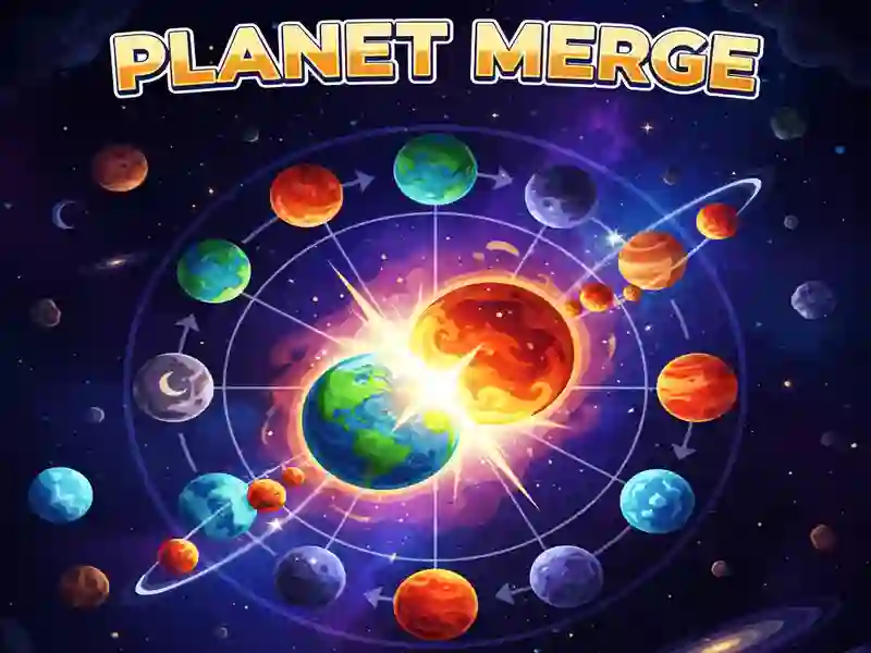 Permainan Planet Merge secara online