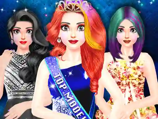 Permainan Top Model Fashion Dress Up secara online
