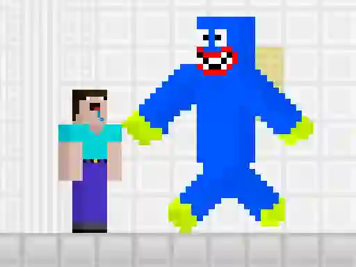Permainan Noob Vs Blue Monster secara online