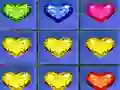 Permainan Heart Gems Connect secara online
