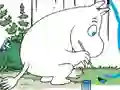 Permainan Moomins coloring book secara online