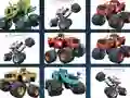 Permainan Offroad Trucks Memory secara online