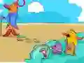 Permainan Cartoon Birds Differences secara online
