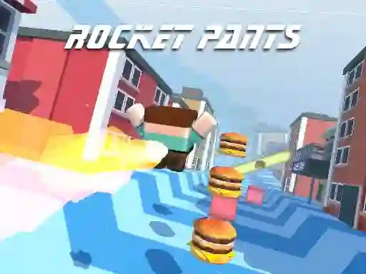 Permainan Rocket Pants Runner 3D secara online