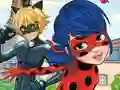 Permainan LadyBug Differences secara online