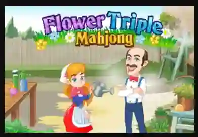 Permainan Flower Triple Mahjong secara online
