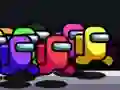 Permainan Among Us Space Rush secara online