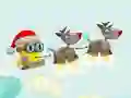 Permainan Flapcat christmas secara online
