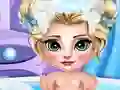 Permainan Ice Queen Baby Bath secara online