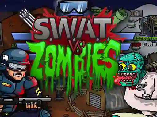 Permainan Swat vs Zombies secara online