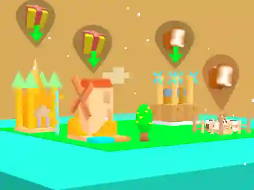 Permainan Polygon Village secara online