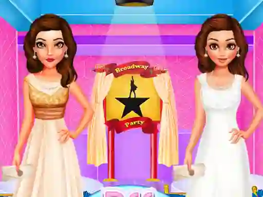 Permainan BFF Broadway Party secara online