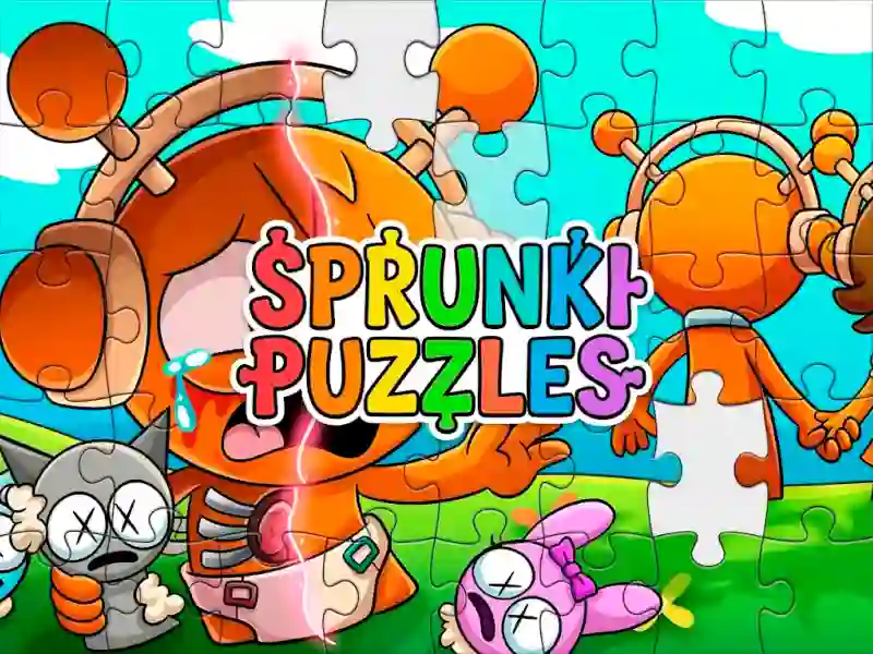 Permainan Sprunki Puzzles secara online