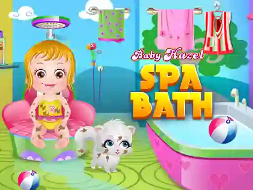 Permainan Baby Hazel Spa Bath secara online