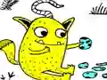 Permainan Funny Monsters Puzzle secara online