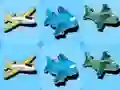 Permainan Big Fast Airplanes Match 3 secara online