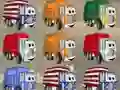 Permainan Garbage Trucks Matching secara online