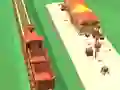 Permainan Off The Rails 3D secara online