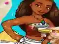 Permainan Moana Coloring Book secara online