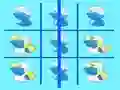 Permainan Smurfs Tic Tac Toe secara online