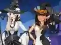 Permainan Black and White Halloween secara online