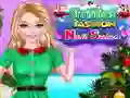 Permainan Christmas Fashion Nail Salon secara online