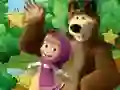 Permainan Little Girl And The Bear Hidden Stars secara online