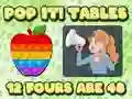 Permainan Pop It  Tables secara online