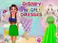 Permainan Disney Neon Dresses secara online