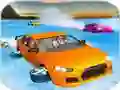 Permainan Crazy Water Surfing Car Race secara online