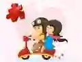Permainan Valentine's Day Puzzle secara online