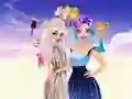 Permainan Fashion Showdown Ellie and Villain Quinn secara online