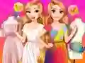 Permainan Princesses Outfit Coloring secara online