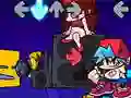 Permainan Friday Night Funkin vs Geometry Dash secara online