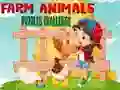 Permainan Farm Animals Puzzles Challenge secara online