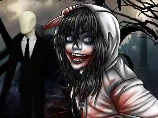 Permainan Jeff The Killer The Hunt For The Slenderman secara online