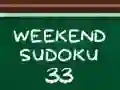 Permainan Weekend Sudoku 33 secara online