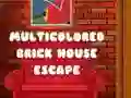 Permainan Multicolored Brick House Escape secara online