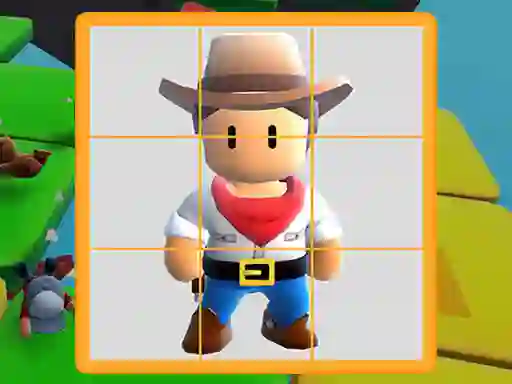 Permainan Stumble Boys Sliding Puzzle secara online