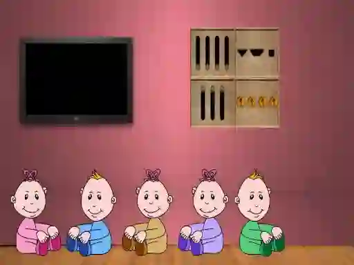 Permainan Naughty Baby Escape secara online