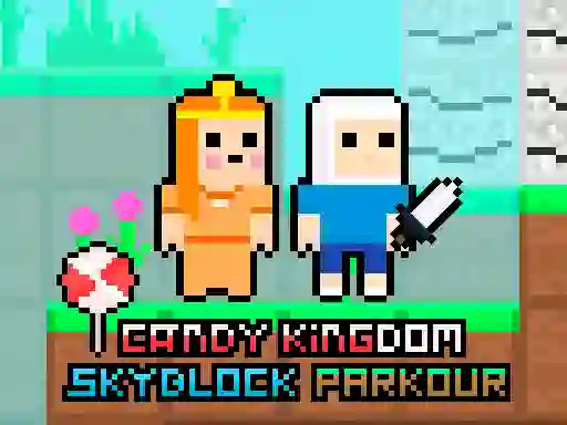 Permainan Candy Kingdom Skyblock Parkour secara online