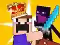 Permainan Noob vs Pro Castle Defence secara online