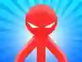 Permainan Red Stickman vs Monster School secara online