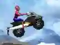 Permainan Spiderman Snow Scooter secara online