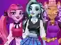 Permainan High School Princess Monster Mash secara online