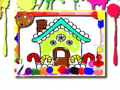 Permainan House Coloring Book secara online