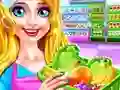 Permainan Supermarket Girl Cleanup secara online